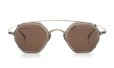 KameManNen クリップオンサングラスセット KMN-152 44size AG/ Brown-lens