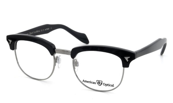 American Optical メガネ通販 Sirmont Black GunMetal 51size