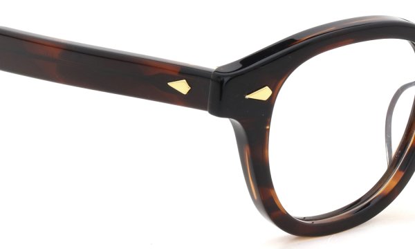 JULIUS TART OPTICAL メガネ通販 AR-48-22 DEEP BROWN SASA/Gold PL-003Cb