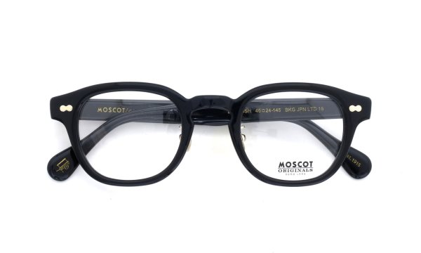 MOSCOT 限定生産メガネ通販 LEMTOSH 46size JPN LTD 16 BKG