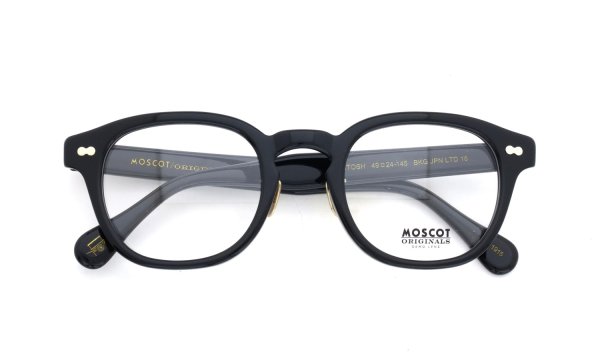 MOSCOT 限定生産メガネ通販 LEMTOSH 49size JPN LTD 16 BKG