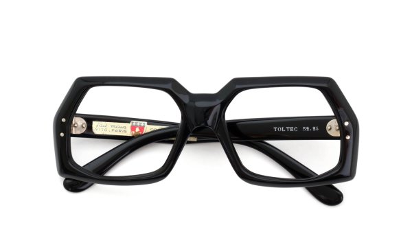 French vintage フレンチヴィンテージ VITO PARIS collection speciale メガネ通販 TOLTEC F2 Black