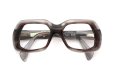 VITO PARIS collection speciale メガネ通販 VIR-FLEX SCUL 推定1960年代〜1970年代 F4353 Ash-Brown-demi/Gray-marble