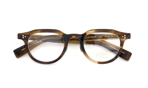 EYEVAN7285 メガネ通販 340MR(46) C.351 BROWN FOG