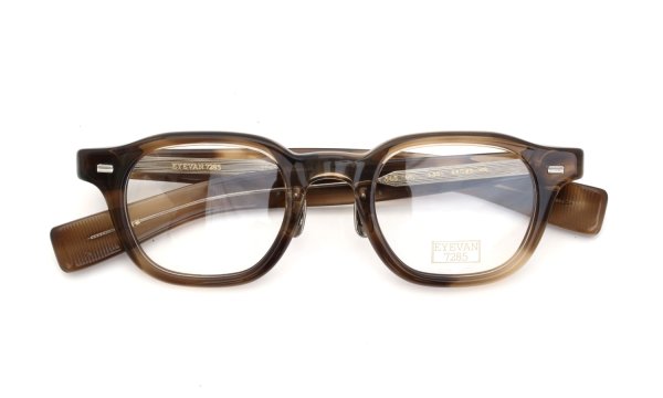 EYEVAN7285 メガネ通販 343(45) c.351 BROWN FOG