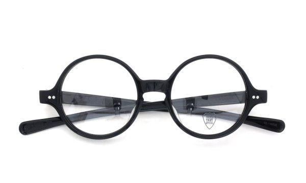 JULIUS TART OPTICAL メガネ通販 T-ROUND 46-19 BLACK