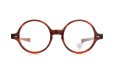 JULIUS TART OPTICAL メガネ通販 T-ROUND 46-19 AMBER