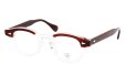 JULIUS TART OPTICAL メガネ通販 AR-46 RED WOOD CLEAR