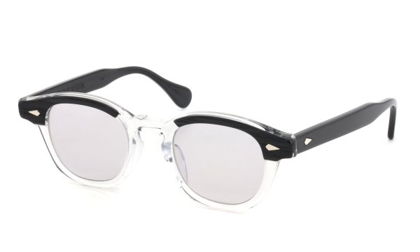 JULIUS TART OPTICAL サングラスカスタム通販 AR-46 BLACK WOOD CLEAR/ Warm Gray