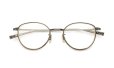 OG×OLIVERGOLDSMITH メガネ通販 ACTRESS 49-3 Col.A GOLD