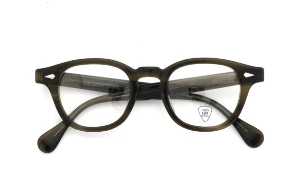 JULIUS TART OPTICAL メガネ通販 AR-46-22 OLIVE GREEN SASA PL-002SP