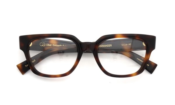 Oliver Goldsmith メガネ通販 COMMANDER Tortoiseshell