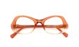 VITO DE PARIS メガネ通販 DIANA 推定1970年代 T-139 Orange Fade