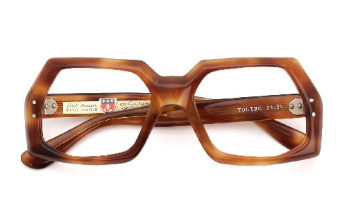 VITO PARIS collection speciale メガネ通販 TOLTEC 推定1960年代〜1970年代 F4 Light Demi