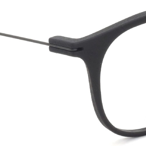 Annu メガネ通販 Square 19 M BLK-Float/Black