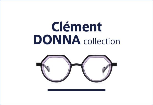 clement メガネ通販 DONNAコレクション