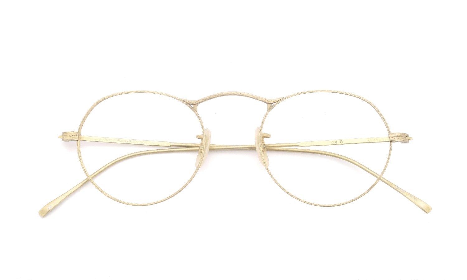 OLIVER PEOPLES archive メガネ通販 初期：M4 46size G (生産：オプテックジャパン期) ポンメガネ