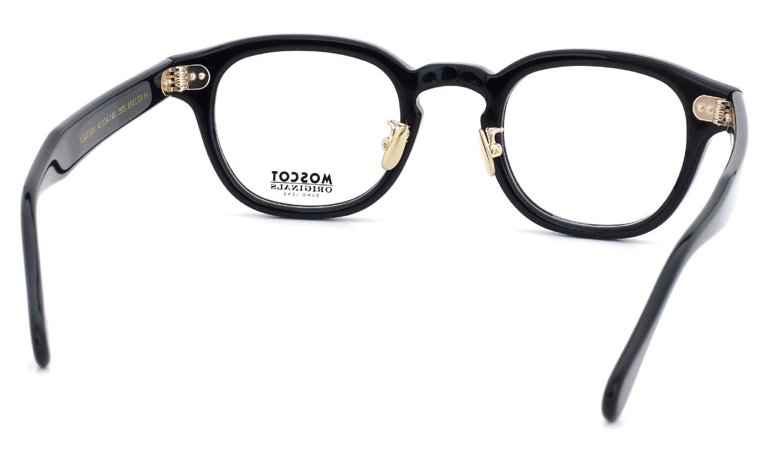 MOSCOT 限定生産メガネ通販 LEMTOSH 46size JPN LTD 16 BKG