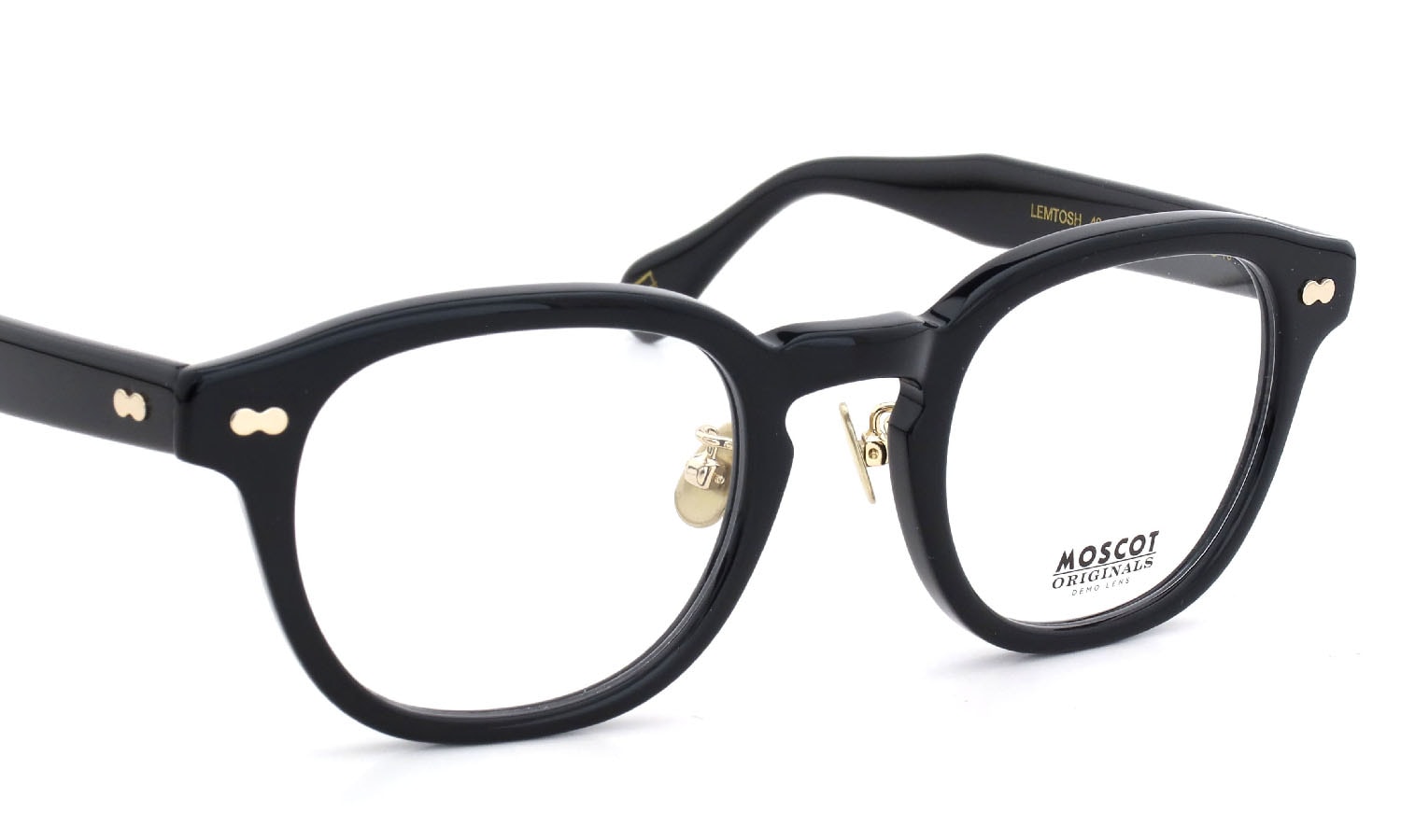 MOSCOT 限定生産メガネ通販 LEMTOSH 49size JPN LTD 16 BKG