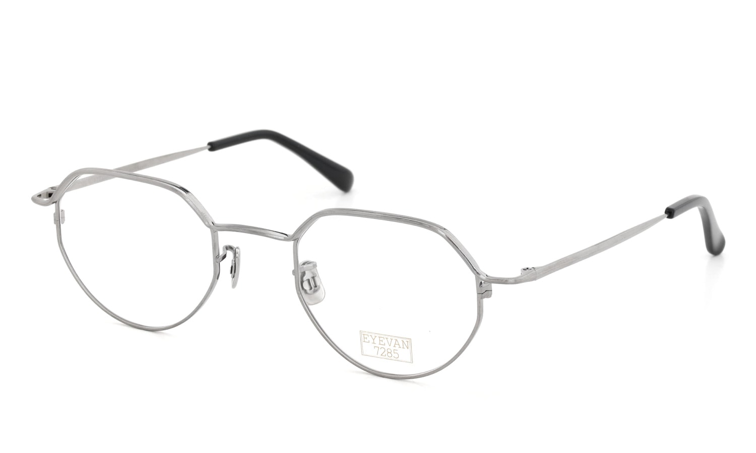 EYEVAN7285 2024AW メガネ 1002通販 C.801 ANTIQUE SILVER 47□22 正規取扱