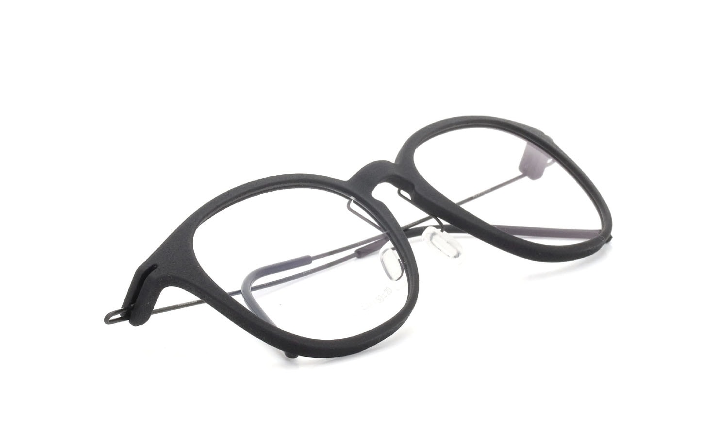 Annu メガネ通販 Square 19 M BLK-Float/Black