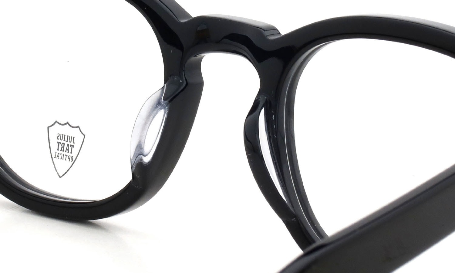 JULIUS TART OPTICAL メガネ AR-48-24 BLACK 詳細画像