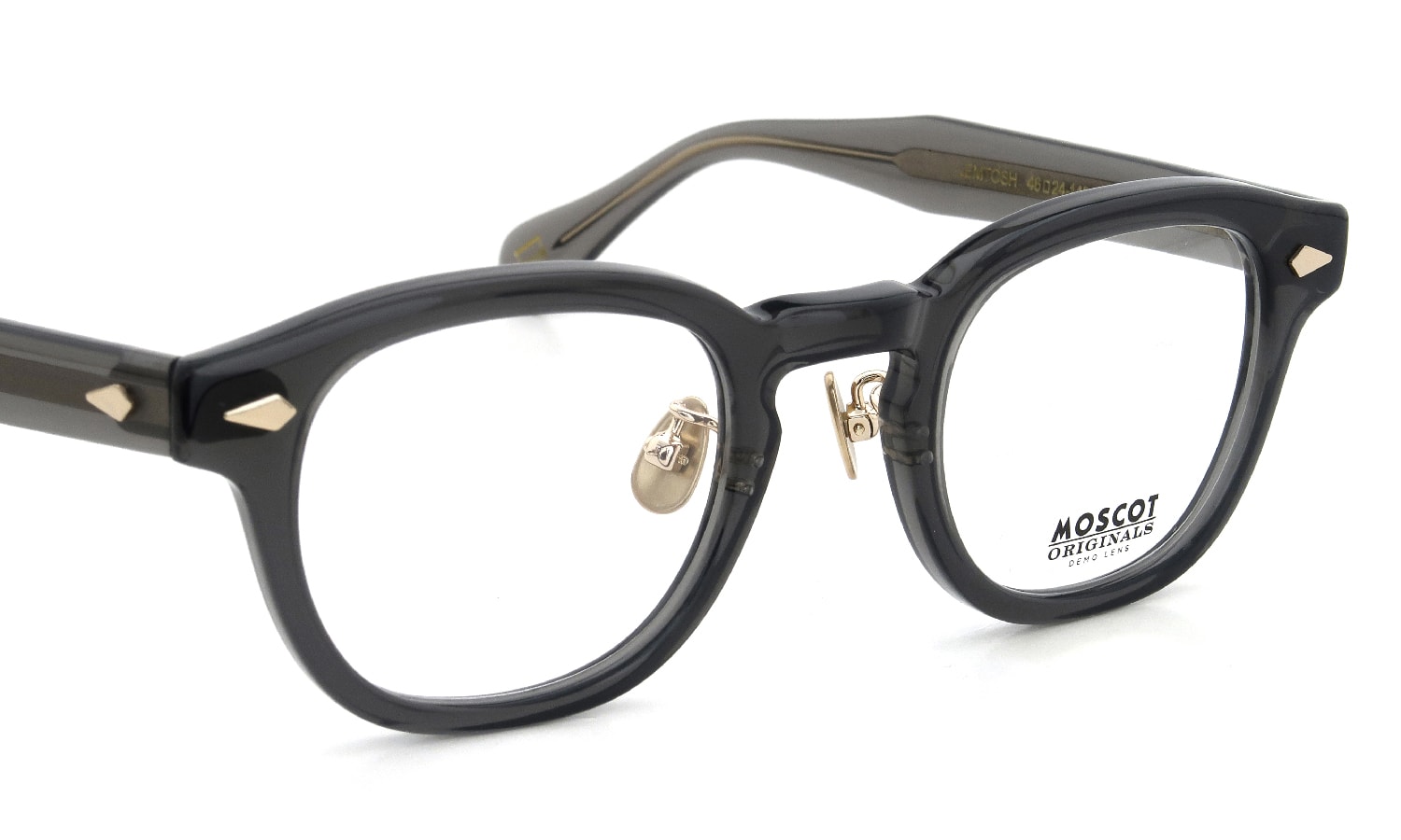 MOSCOT 限定復刻生産メガネ通販 LEMTOSH 46size JPN LTD 11 RE SMKG