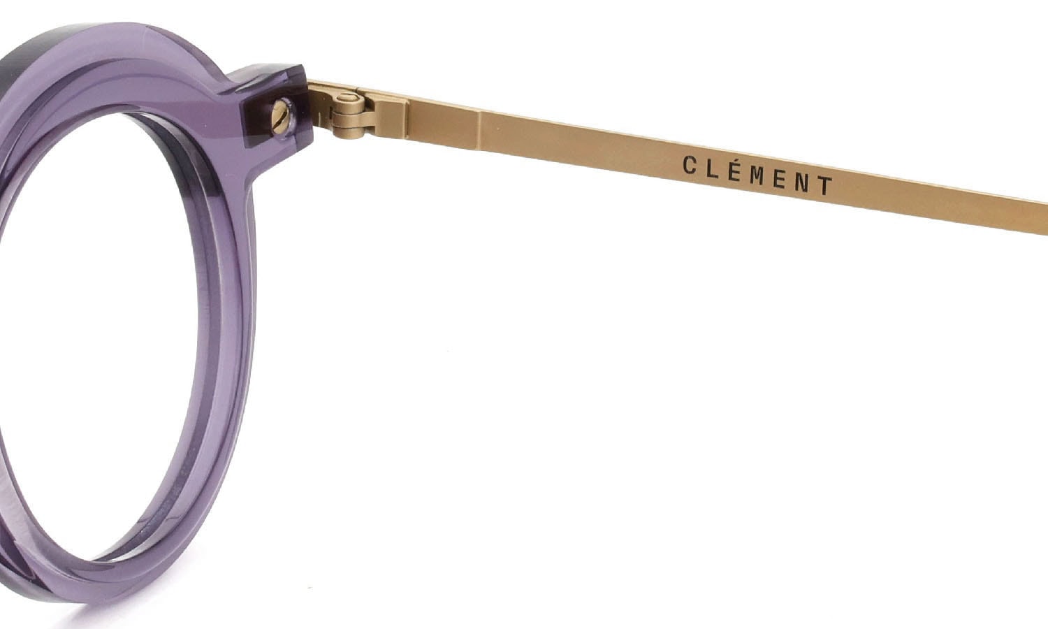 clement クレマン メガネ通販 CLARA-LU PURPLE DM