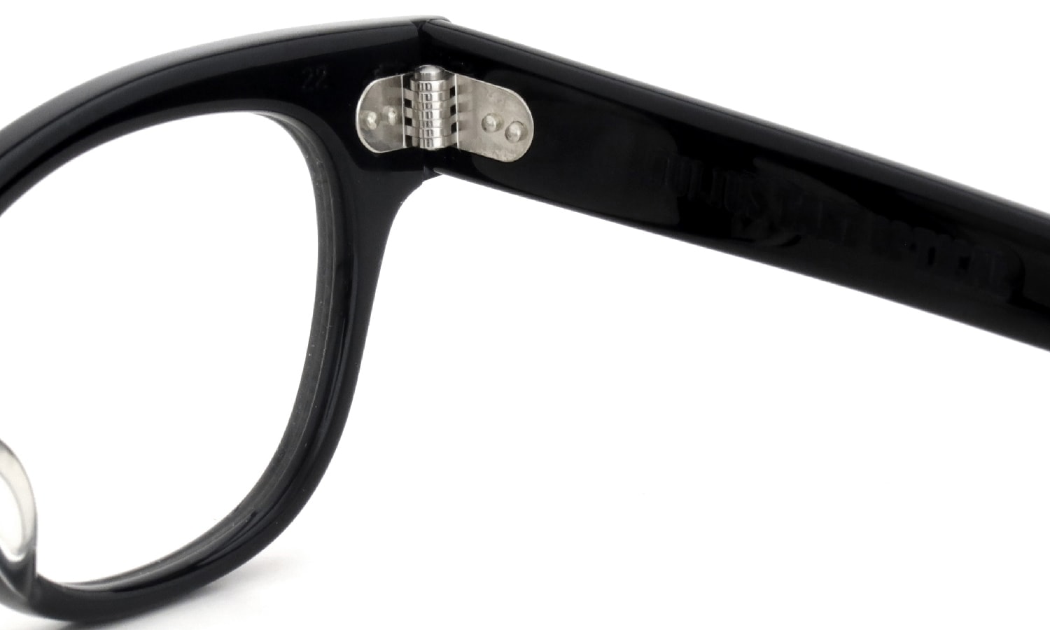 JULIUS TART OPTICAL メガネ通販 CONTDOWN 44-22 BLACK