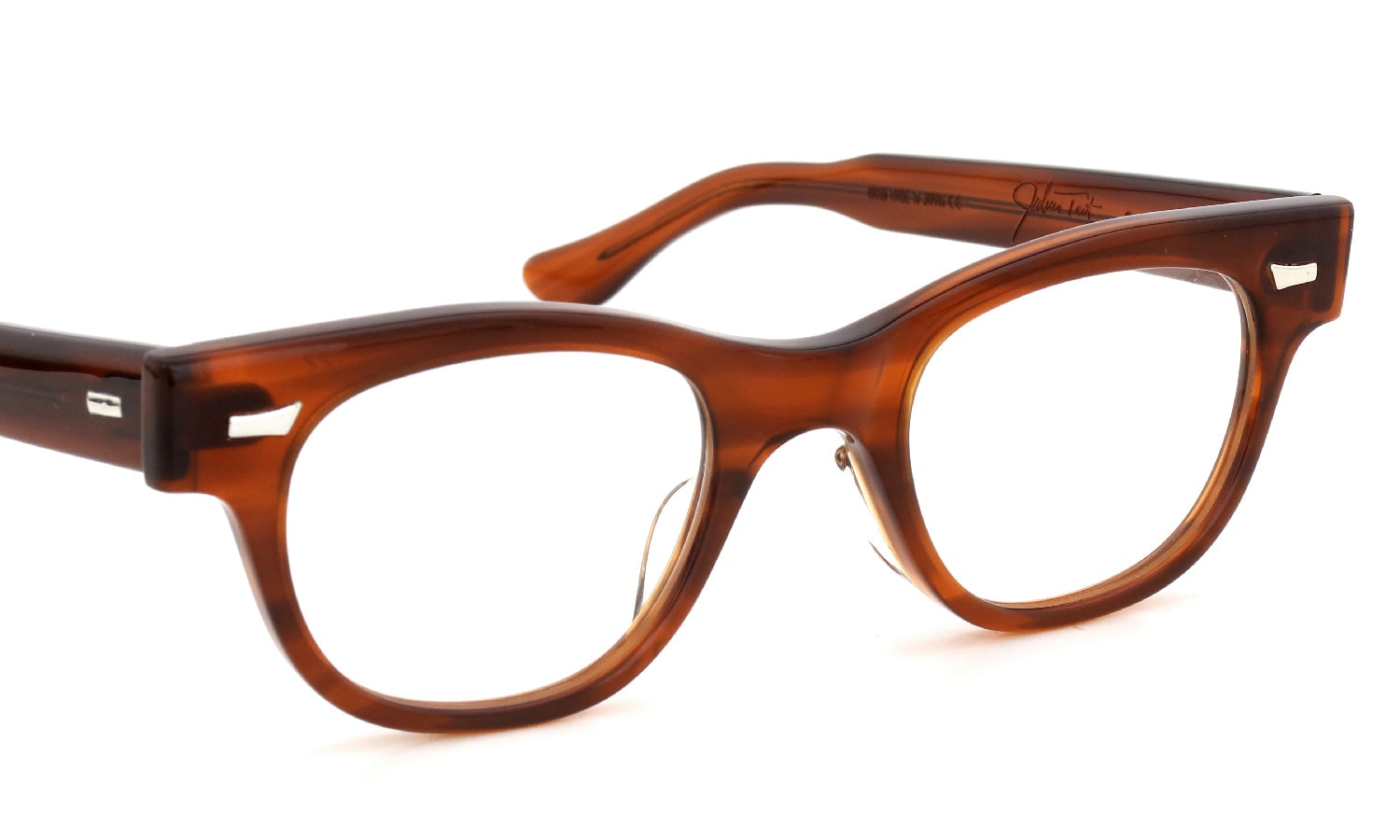 JULIUS TART OPTICAL メガネ CONTDOWN 44-22 AMBER