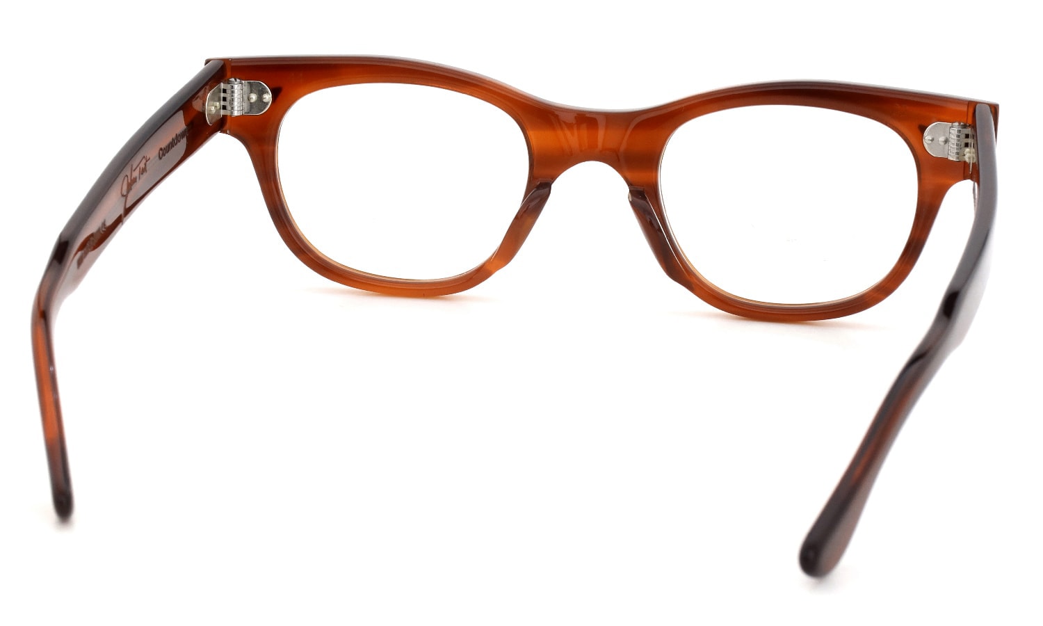 JULIUS TART OPTICAL メガネ CONTDOWN 44-22 AMBER