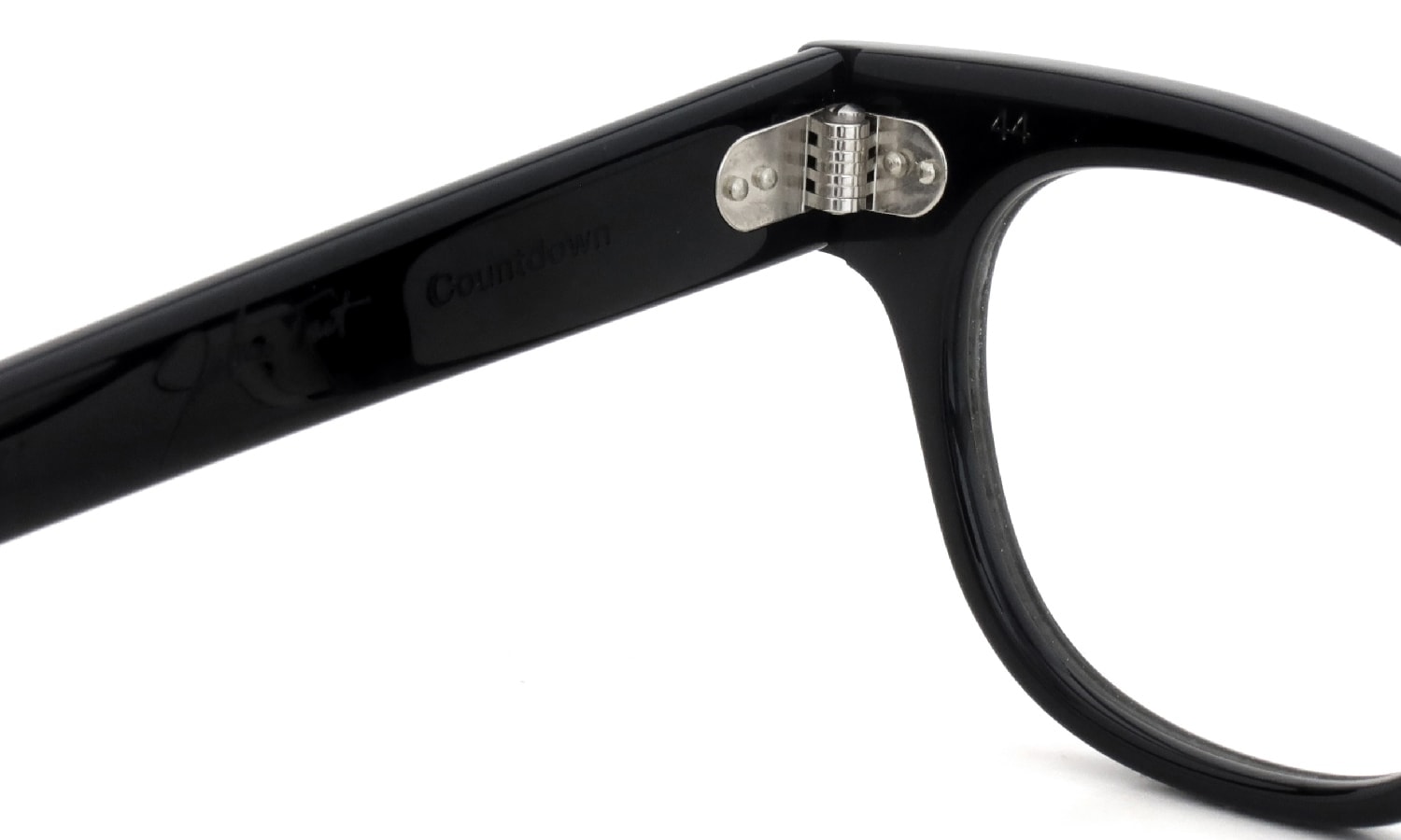 JULIUS TART OPTICAL メガネ通販 CONTDOWN 44-22 BLACK