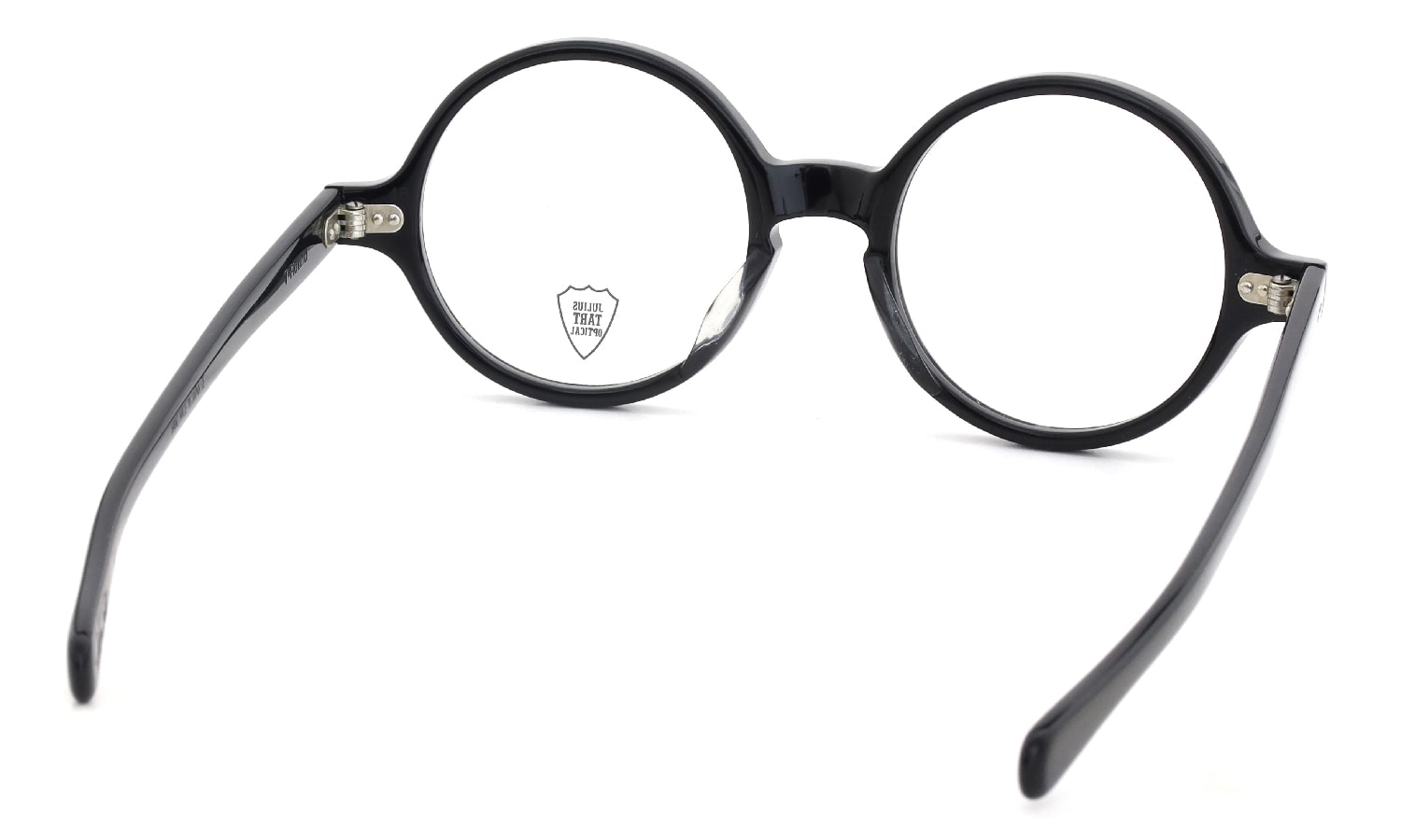 JULIUS TART OPTICAL メガネ通販 T-ROUND 46-19 BLACK