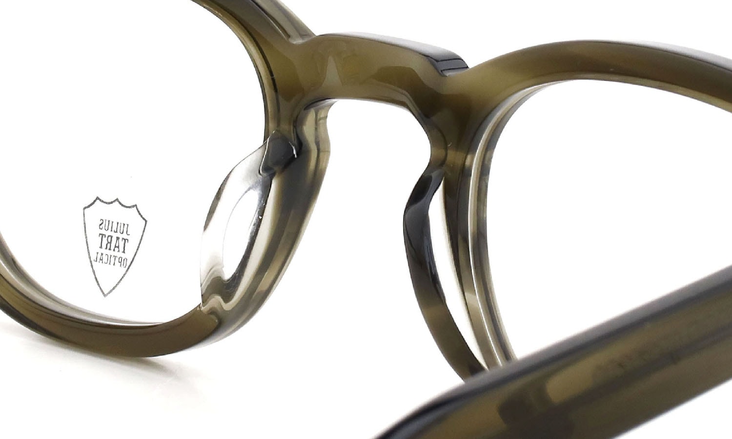 JULIUS TART OPTICAL メガネ通販 AR-44-24 OLIVE GREEN SASA