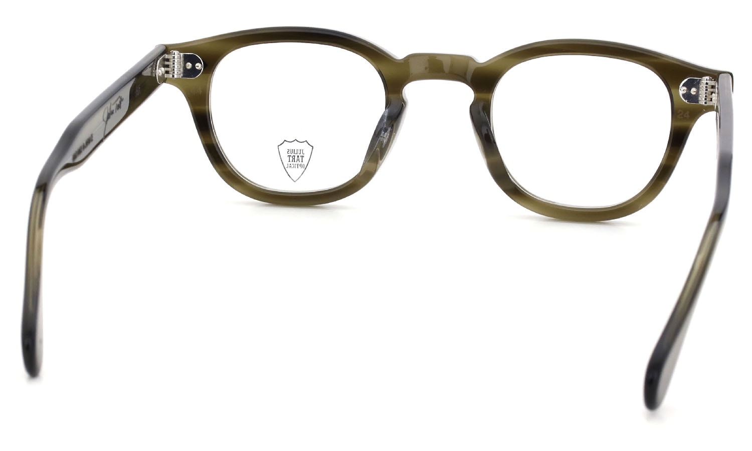 JULIUS TART OPTICAL メガネ通販 AR-44-24 OLIVE GREEN SASA