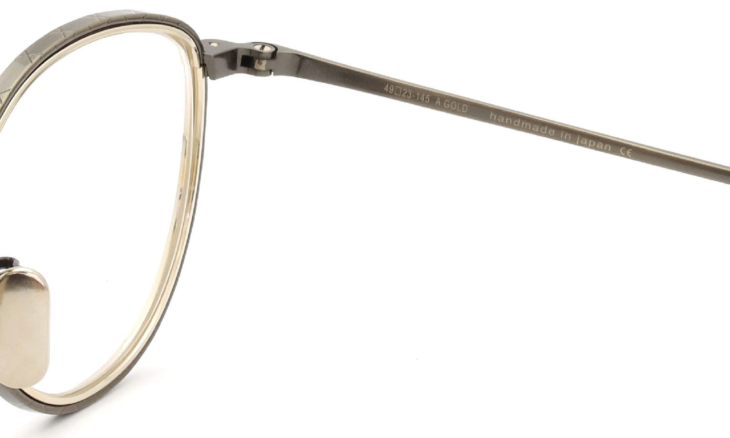 OG×OLIVERGOLDSMITH メガネ通販 ACTRESS 49-3 Col.A GOLD