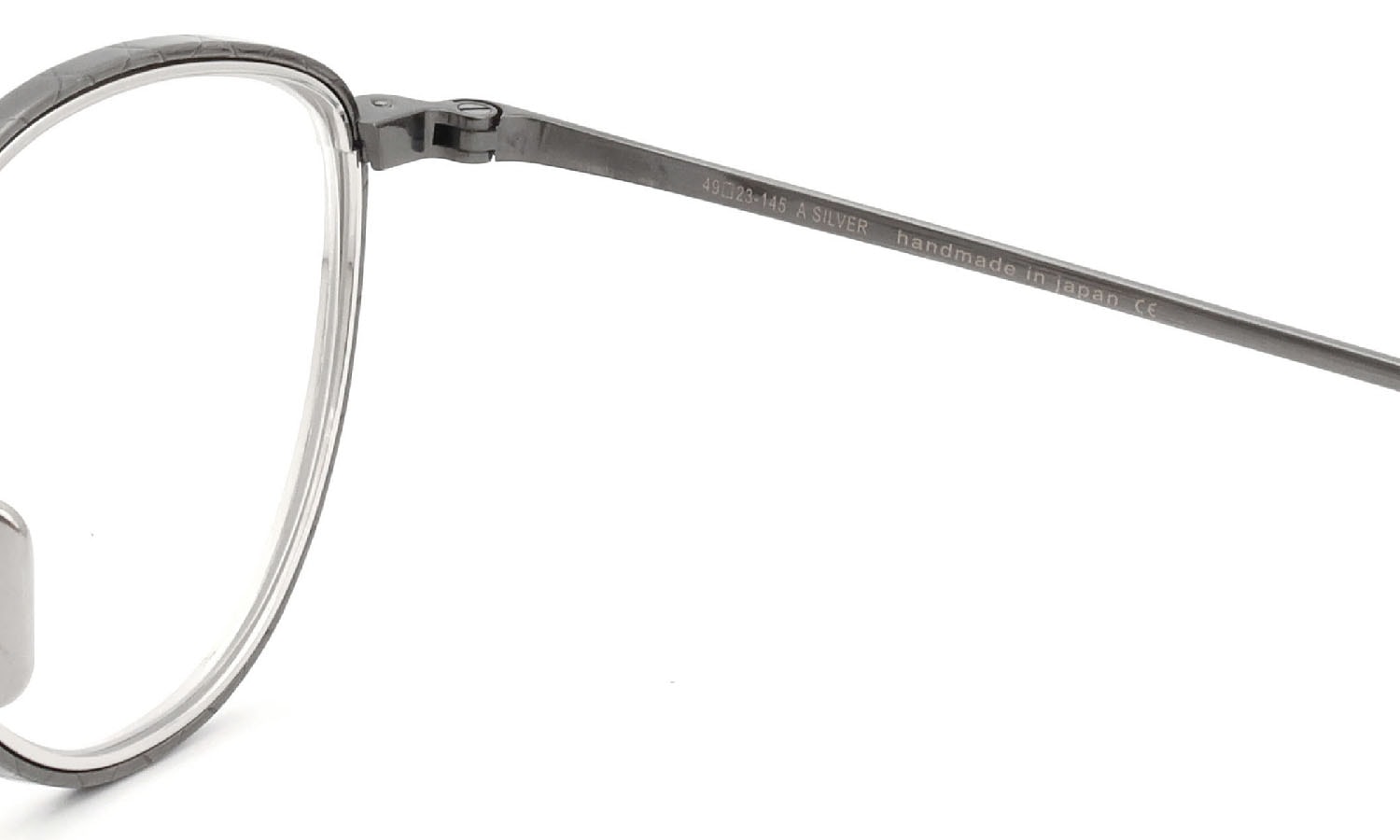 OG×OLIVERGOLDSMITH メガネ通販 ACTRESS 49-3 Col.A SILVER