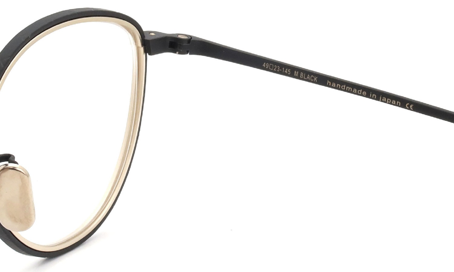 OG×OLIVERGOLDSMITH メガネ通販 ACTRESS 49-3 Col.M BLACK