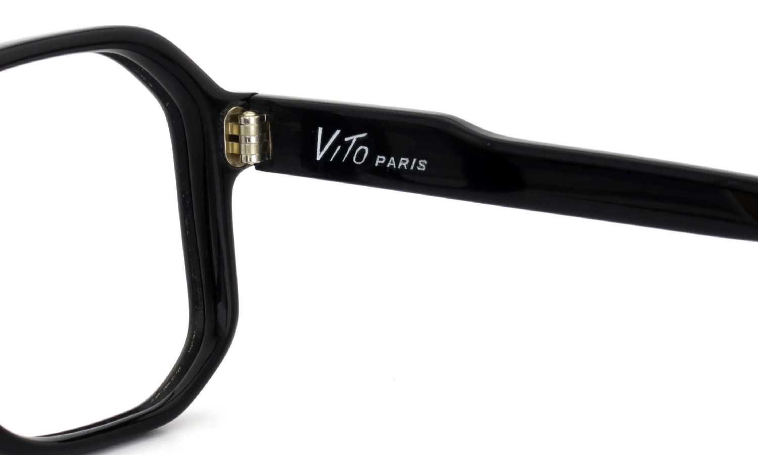 VITO PARIS メガネ通販 MIKE 推定1960年代〜1970年代 F2 Black 53□19 v1