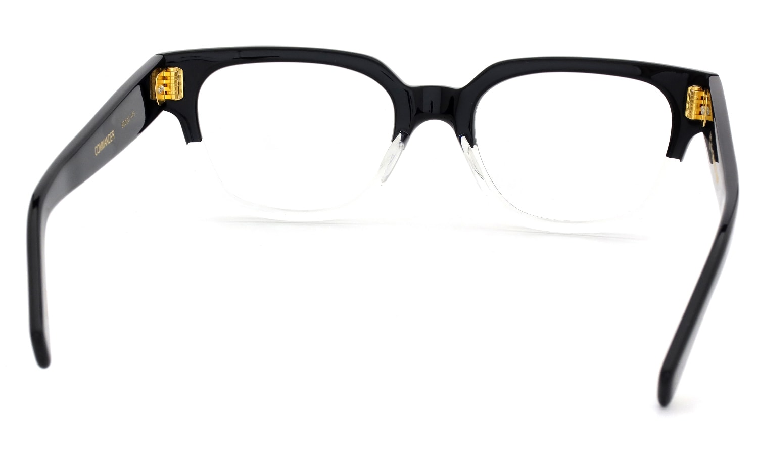 Oliver Goldsmith メガネ通販 COMMANDER Black Float