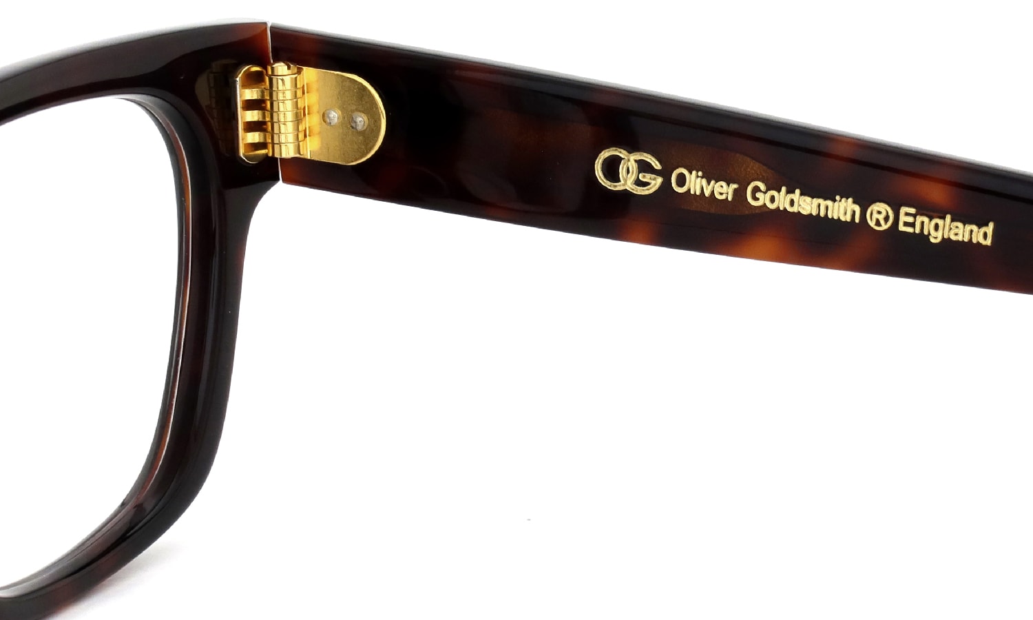 Oliver Goldsmith メガネ通販 COMMANDER Dark Tortoiseshell