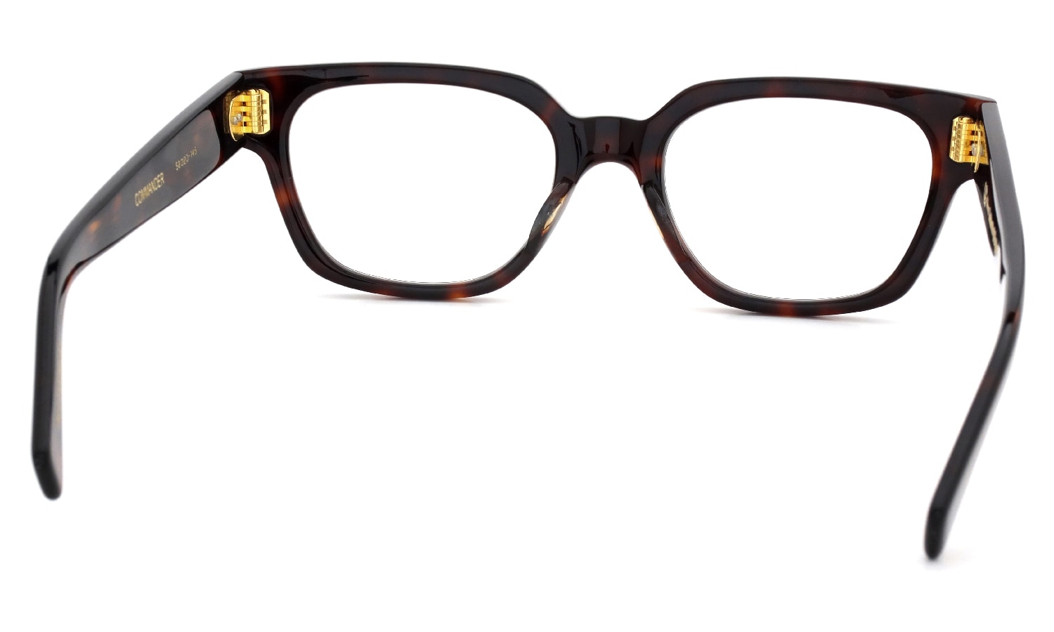 Oliver Goldsmith メガネ通販 COMMANDER Dark Tortoiseshell