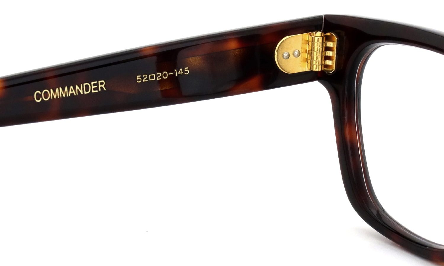 Oliver Goldsmith メガネ通販 COMMANDER Dark Tortoiseshell