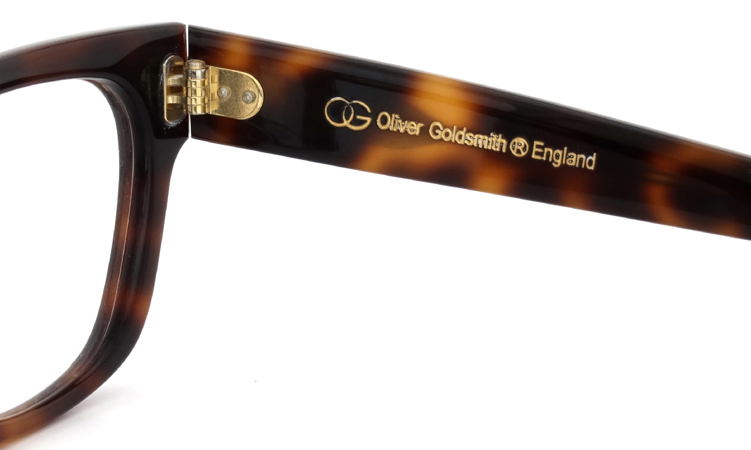 Oliver Goldsmith メガネ通販 COMMANDER Tortoiseshell