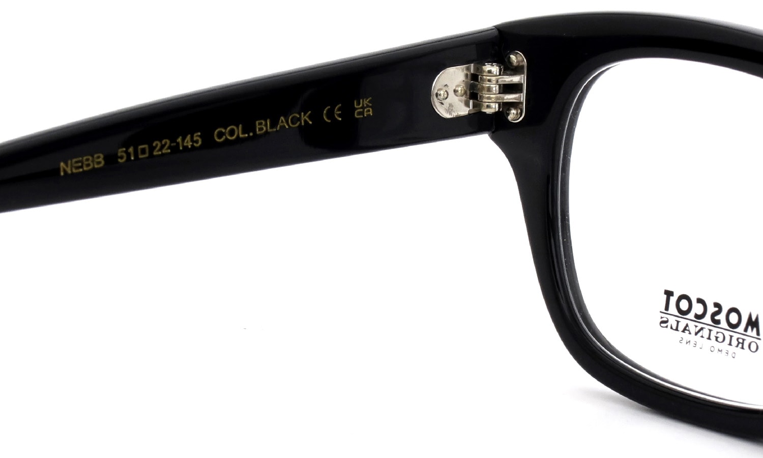 MOSCOT モスコット メガネ通販 NEBB(51) BLACK