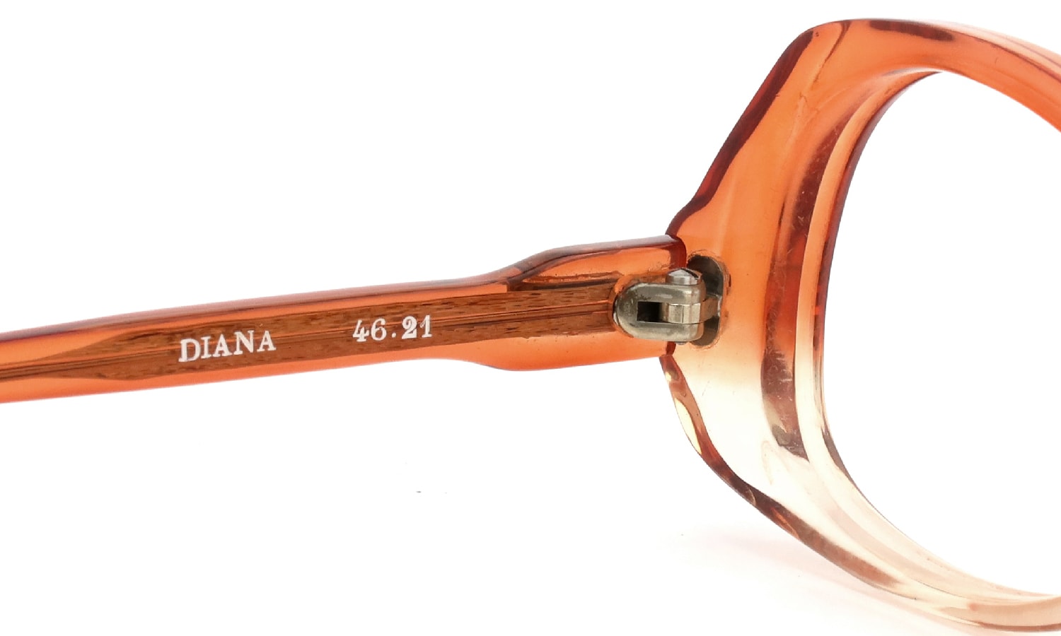 VITO DE PARIS メガネ DIANA 推定1970年代 T-139 Orange Fade