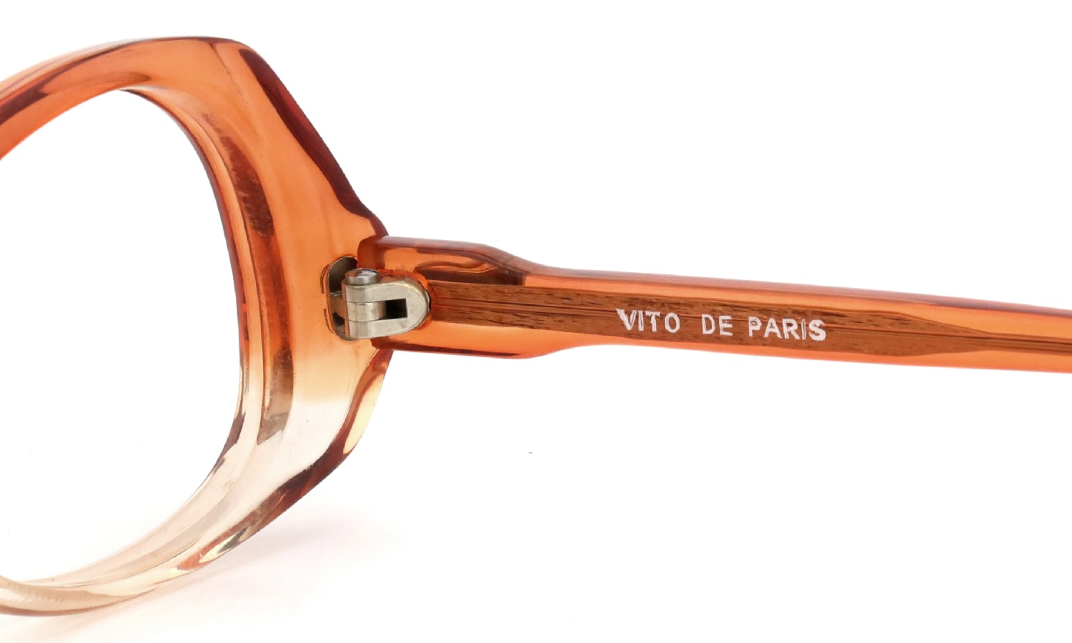 VITO DE PARIS メガネ DIANA 推定1970年代 T-139 Orange Fade