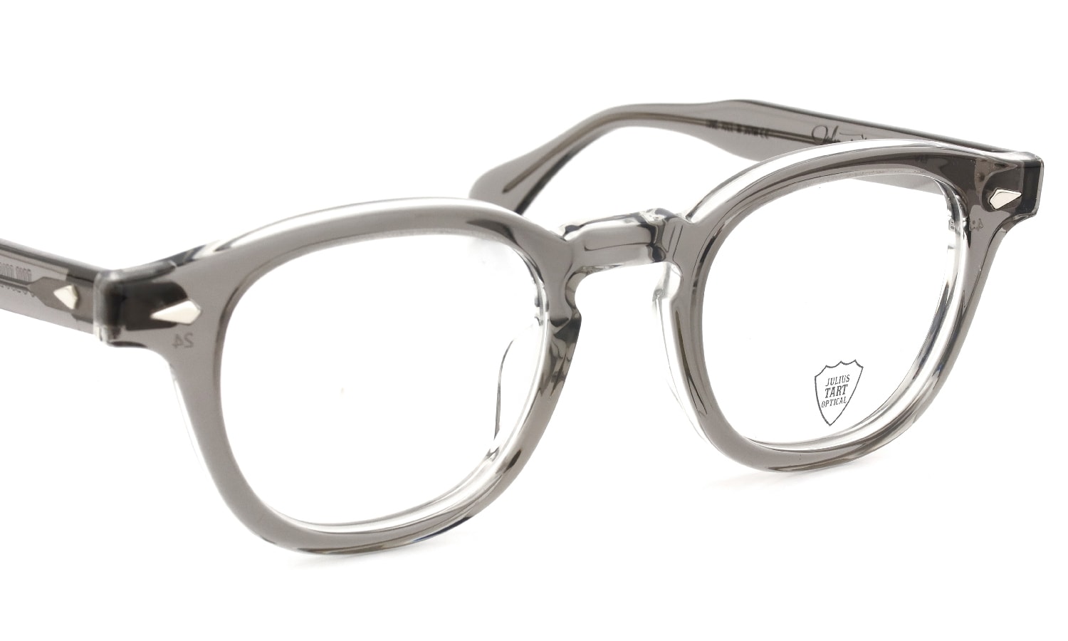 JULIUS TART OPTICAL メガネ通販 AR-48-24 GREY-CRYSTAL II