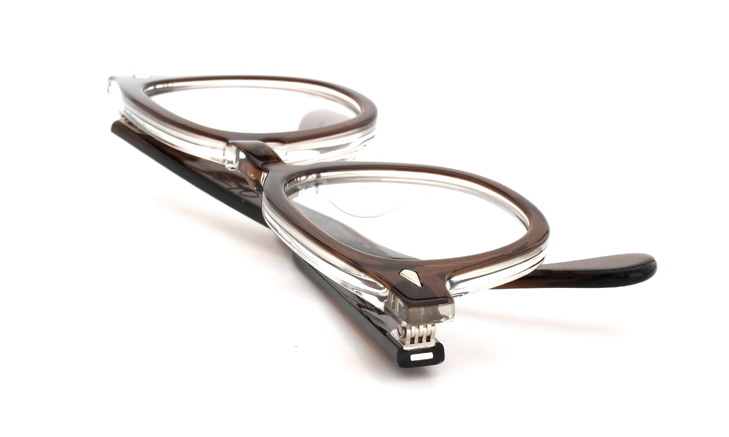 JULIUS TART OPTICAL メガネ通販 AR-48-24 BROWN CRYSTAL II