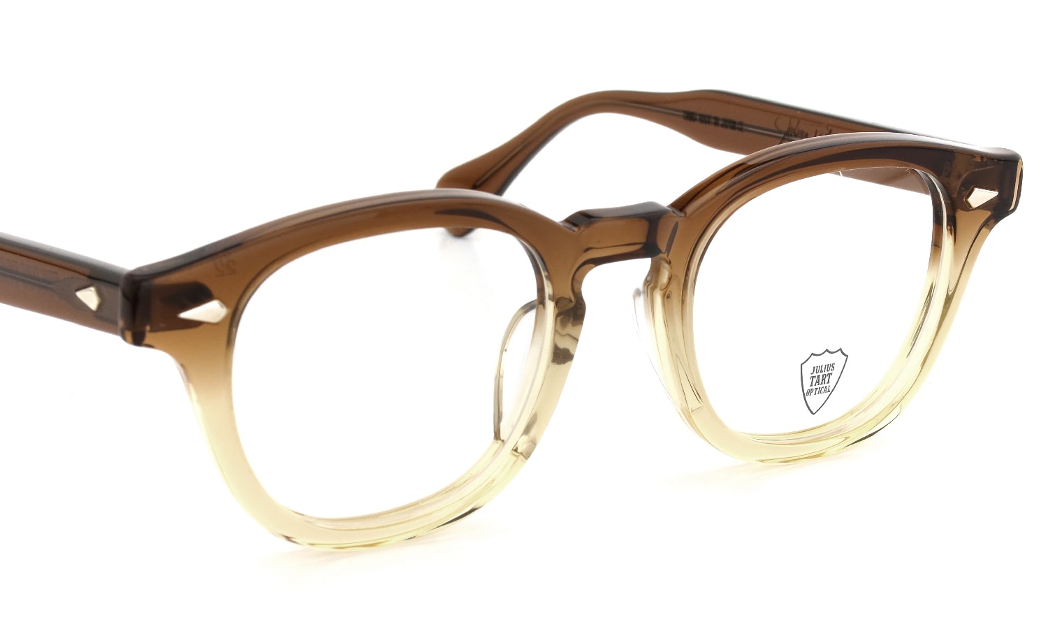 JULIUS TART OPTICAL メガネ通販 AR-48-22 BROWN GRADIENT